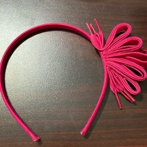 Hot Pink ribbon headband Gymboree